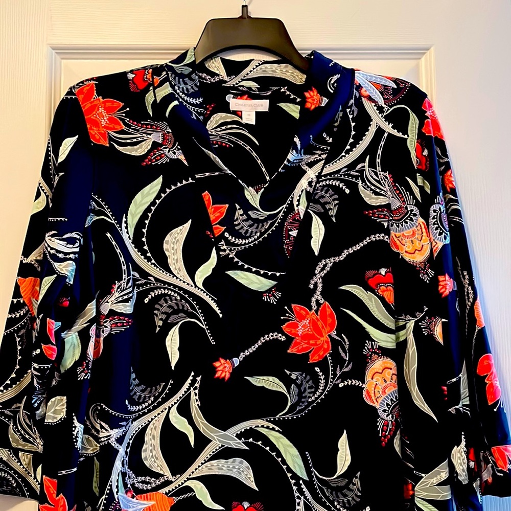 Charter Club V Neck Top